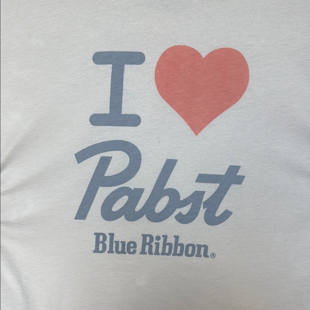 American Eagle By Payless Cream and Red Short Sleeve Tee - Picture 1 of 5